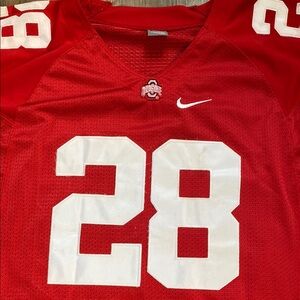 Nike Red Ohio State Jersey